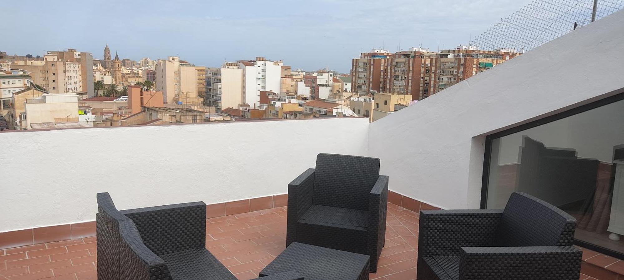 Apartamentos Seneca Junto Al Centro มาลากา ภายนอก รูปภาพ